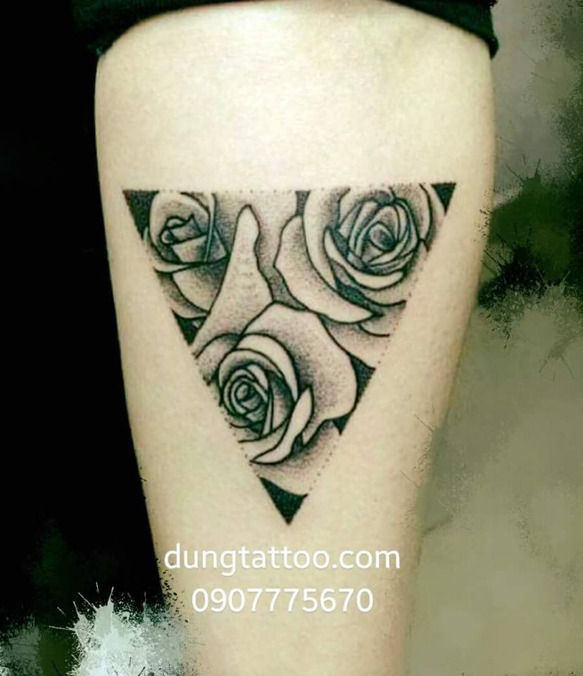 Hình xăm hoa cho em sinh viên Dũng đã xong 0907775670