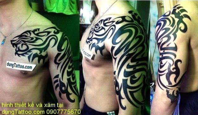 Hình xăm hoa văn nam đẹp nhất -thực hiện tại dũng 0907775670